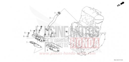 COUVERCLE DE RENIFLARD XL750S de 2025
